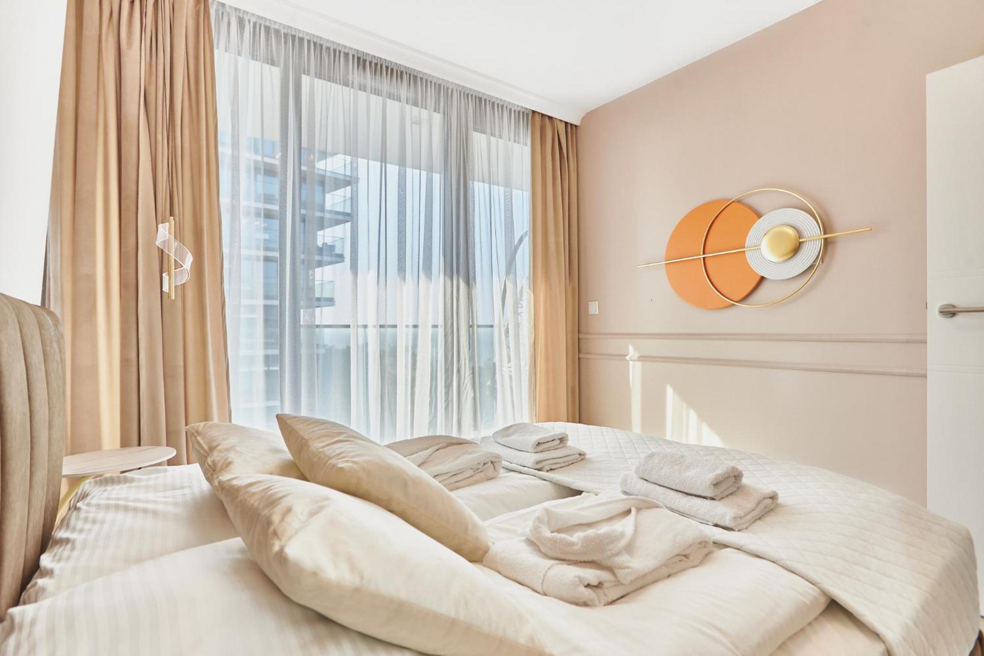 Wave - Aurum II Apartment - Front Sea View Мендзыздрое Экстерьер фото
