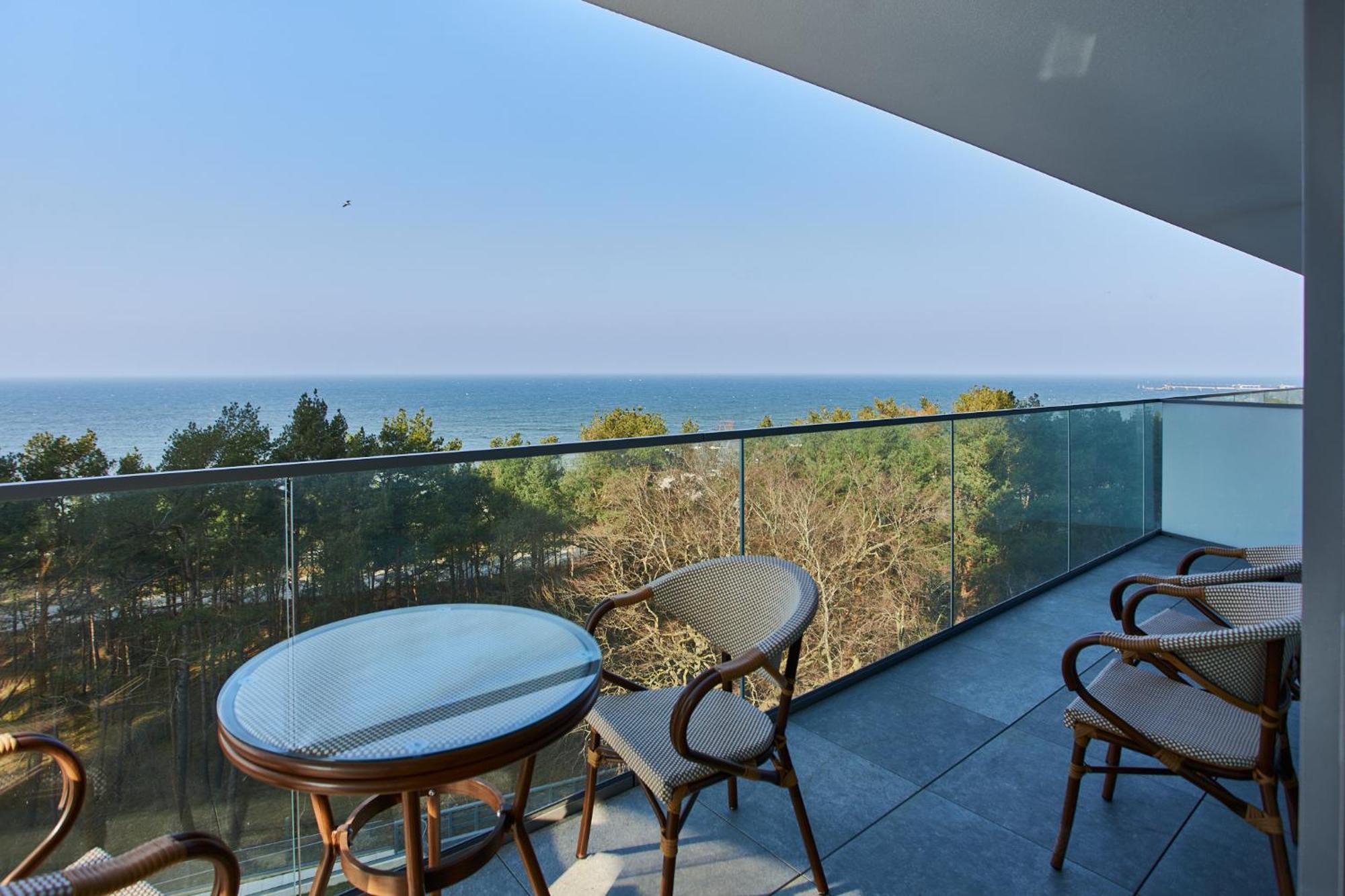 Wave - Aurum II Apartment - Front Sea View Мендзыздрое Экстерьер фото