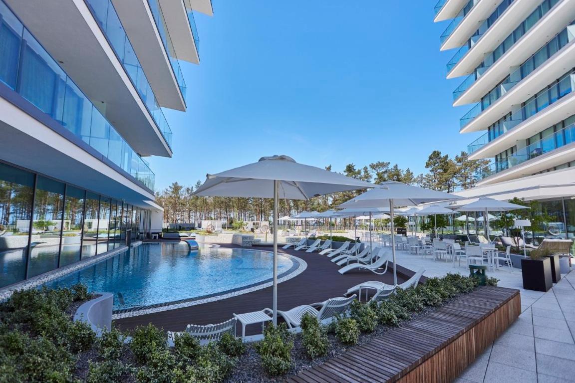 Wave - Aurum II Apartment - Front Sea View Мендзыздрое Экстерьер фото