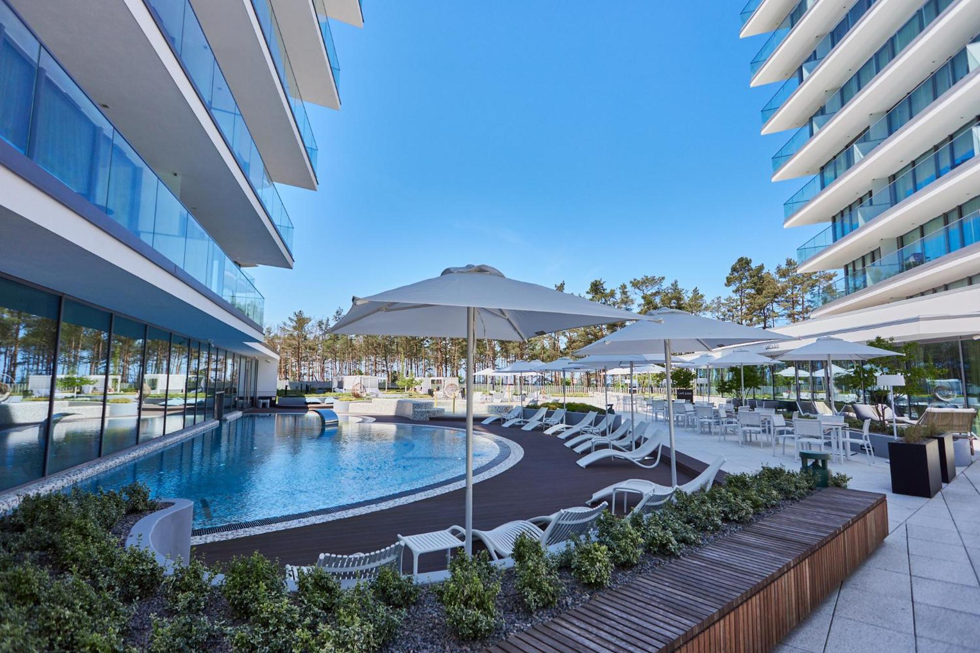 Wave - Aurum II Apartment - Front Sea View Мендзыздрое Экстерьер фото